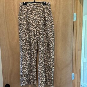 Aerie Brown Tan Wide Leg Pants
